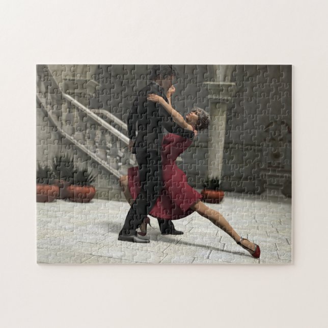 Puzzle Il prend deux à la casse-tête de tango (Horizontal)