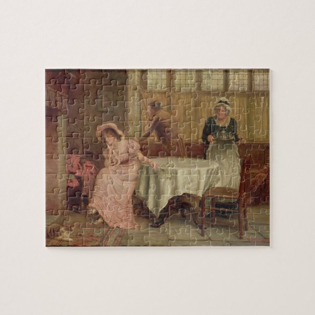 Puzzle "Il viennent ?" (huile sur la toile) (Horizontal)