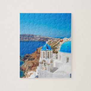 Puzzle Île de Santorini - caldeira, Grèce