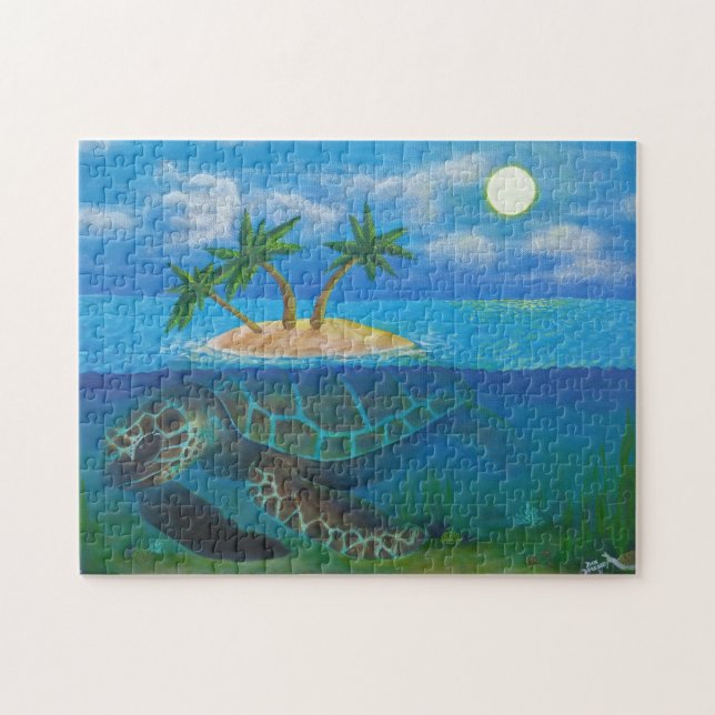 Puzzle Île de tortue (Horizontal)