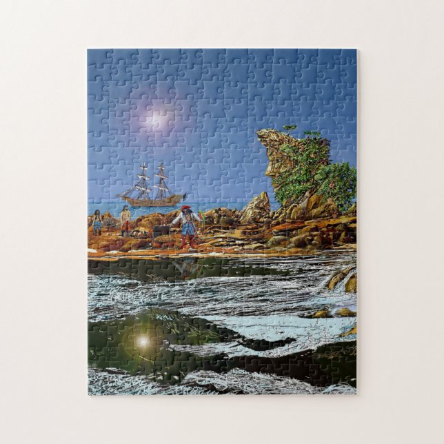 Puzzle île de trésor (Vertical)
