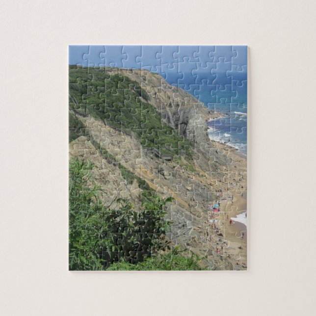 Puzzle Île du bloc des falaises de Mohegan (Vertical)