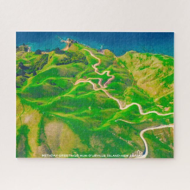 Puzzle Île D'Urville-NZ (Horizontal)