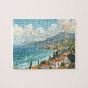 Puzzle Îles Baléares Voyage Vintage Français