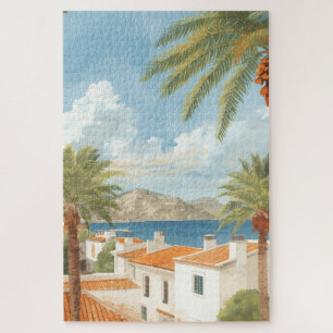 Puzzle Îles Baléares Voyage Vintage Français