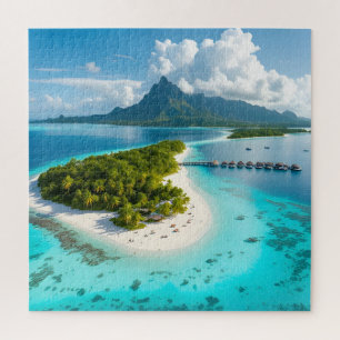 Puzzle îles Maldives