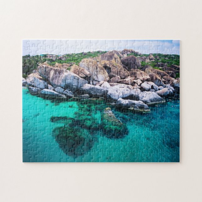 Puzzle Îles Vierges britanniques Les bains (Horizontal)
