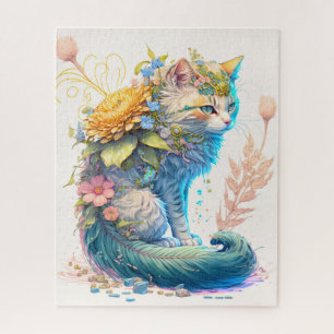 Puzzle Illustration d'artiste majestic Kitty Cat