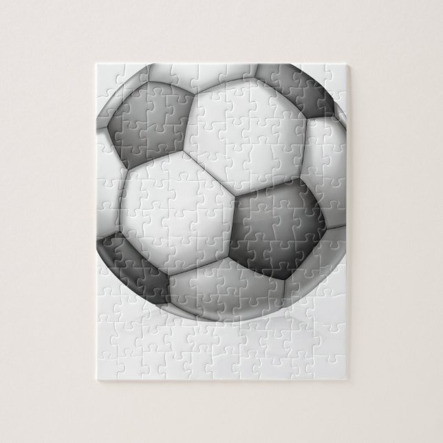 Puzzle Illustration de ballon de football (Vertical)