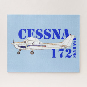 Puzzle Illustration de la conception de l'avion Cessna 17