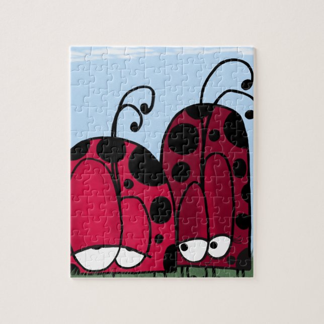 Puzzle Illustration de Ladybug d'amour non demandé (Vertical)