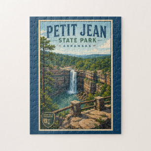 Puzzle Illustration de voyage au parc d'État Petit Jean A