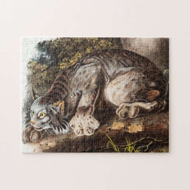 Puzzle Illustration du Lynx du Canada (Lynx Canadensis) (Horizontal)