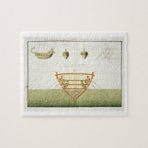 Puzzle Illustration d'un Polyreme romain, plat 26, classe