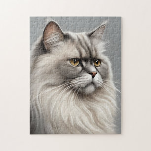 Puzzle Illustration élégante d'un chat persan