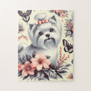 Puzzle Illustration maltaise vintage