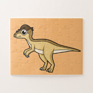 Puzzle Illustration Mignonne D'Un Pachycéphalosaure Dinos