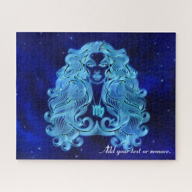 Puzzle Illustration Symbole zodiaque de l'astrologie vira (Horizontal)