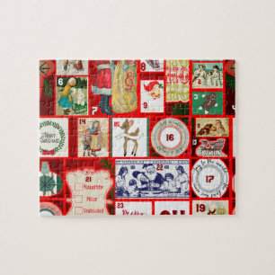 Puzzle Illustrations de Noël Vintage Holiday Fun
