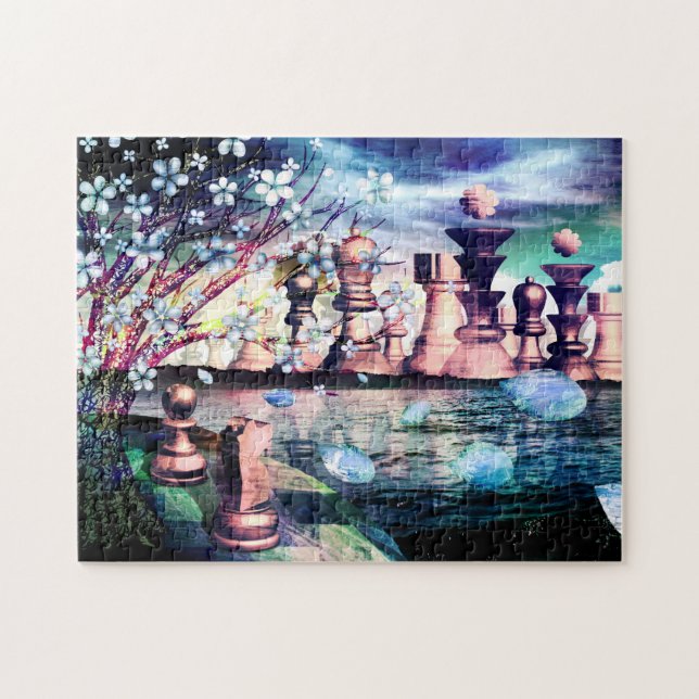 Puzzle Imaginaire à Chess City "Revenir à la maison" (Horizontal)