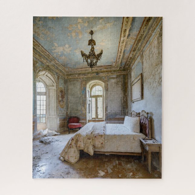 Puzzle Imaginaire Abandon Chateau Chambre (Vertical)