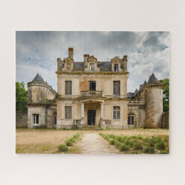 Puzzle Imaginaire abandonné Château façade (Horizontal)