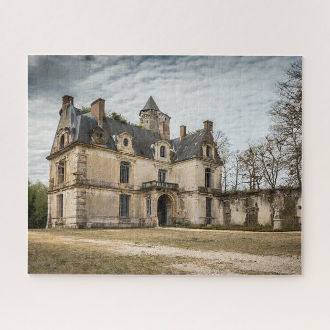 Puzzle Imaginaire abandonné Château français (Horizontal)