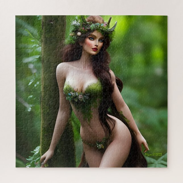 Puzzle Imaginaire Belle Fée Forêt (Vertical)