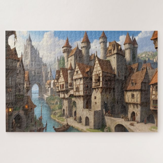Puzzle Imaginaire Castle Paradise (Horizontal)