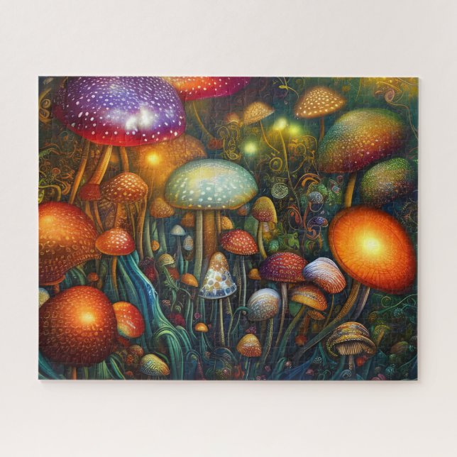 Puzzle Imaginaire Champignons (Horizontal)
