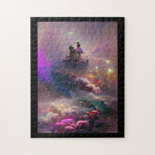 Puzzle Imaginaire de rêve multicouche coloré