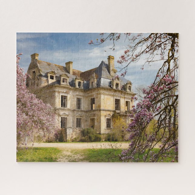 Puzzle Imaginaire Décadation du château français au print (Horizontal)