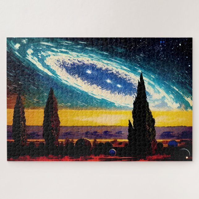 Puzzle Imaginaire Espace extra-atmosphérique Ballet cosmi (Horizontal)