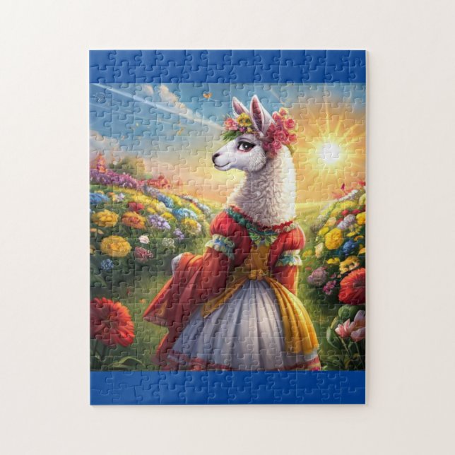 Puzzle Imaginaire Llama (Vertical)