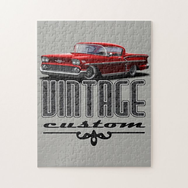 Puzzle Impala vintage de douane (Vertical)