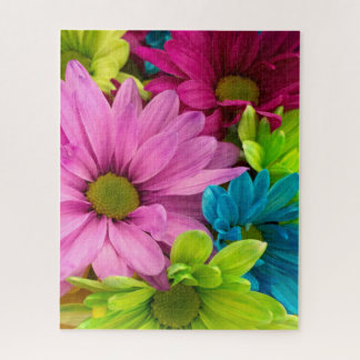 Puzzle Impossible - Fleurs colorées