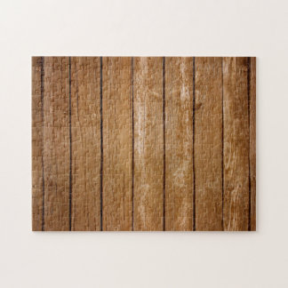 Puzzle Impossible - Mur en bois rustique