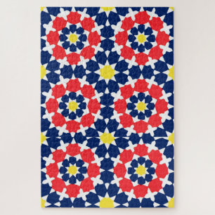 Puzzle Impression abstraite avec étoiles et x-es