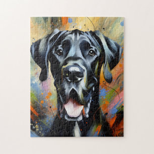 Puzzle Impression d'art acrylique Chien Grand Danois Cade
