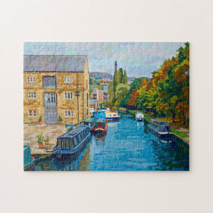 Puzzle Impression d'art de style vintage du bassin du can