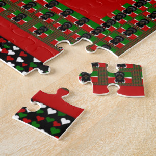 Puzzle Impression d'art Jambo Kenya