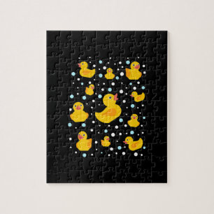 Puzzle Impression de canard en caoutchouc