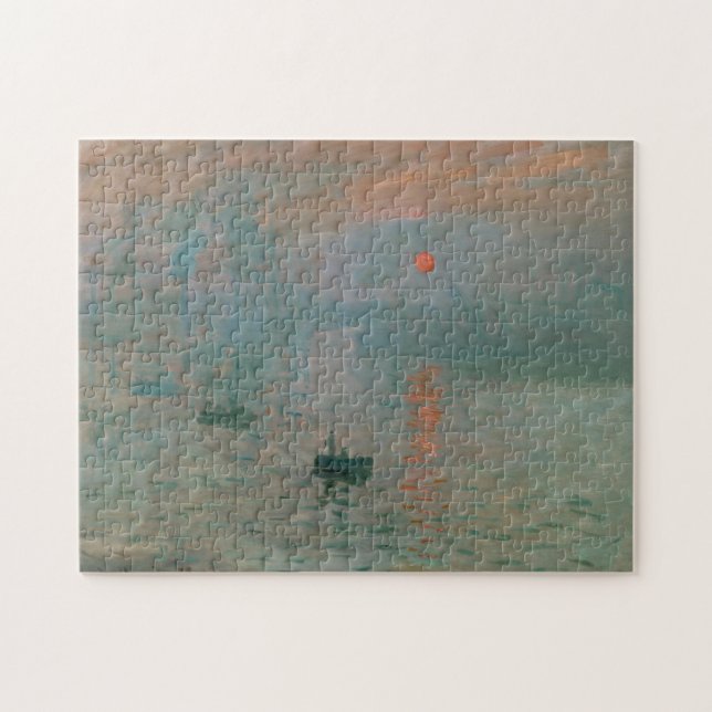 Puzzle Impression Sunrise par Claude Monet (Horizontal)