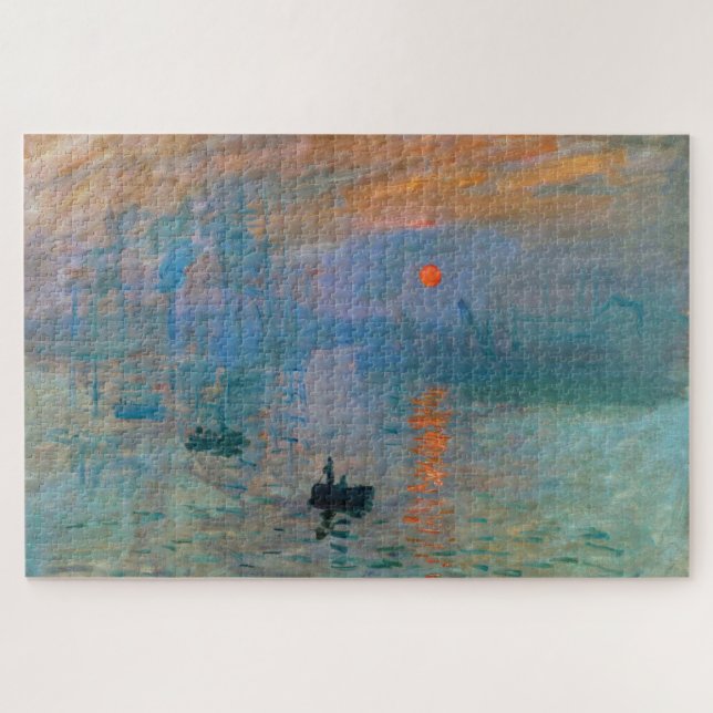 Puzzle Impression Sunrise par Claude Monet (Horizontal)