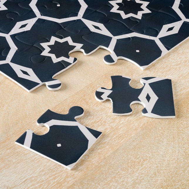 Puzzle Imprimé géométrique (Côté)