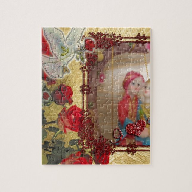 Puzzle Imprimer mariage Doll Portrait Graphique (Vertical)