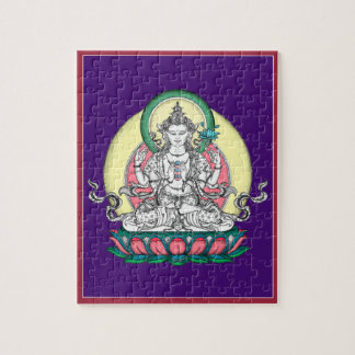 PUZZLE IN TIN -  Chenrezig - Buddha of Compassion