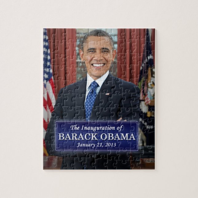 Puzzle Inauguration de Barack Obama en 2013 (Vertical)