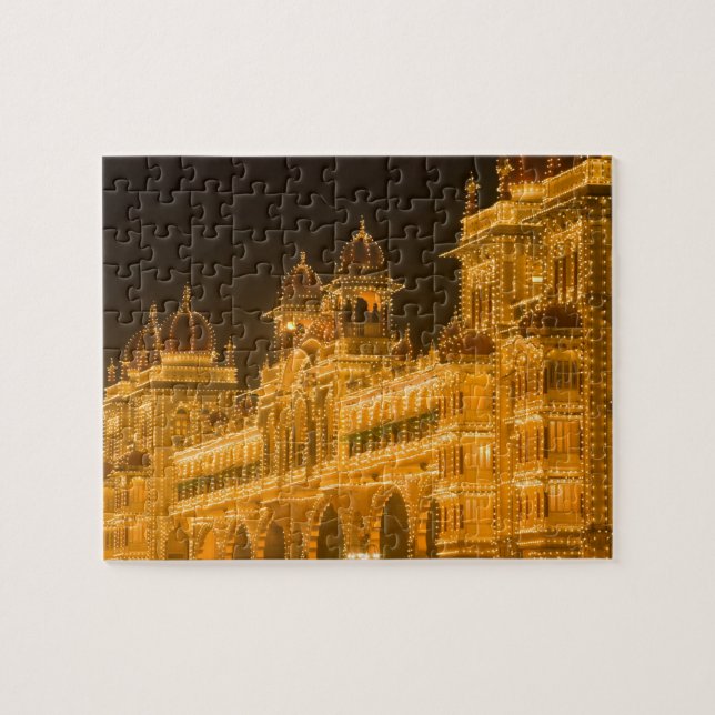 Puzzle INDE, Karnataka, Mysore : Palais de Majaraja (b.2 (Horizontal)