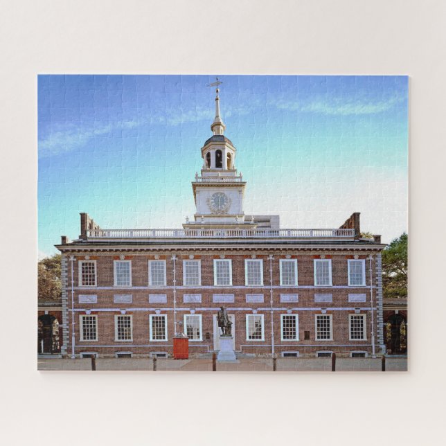 Puzzle Indépendance Hall Philadelphie. (Horizontal)